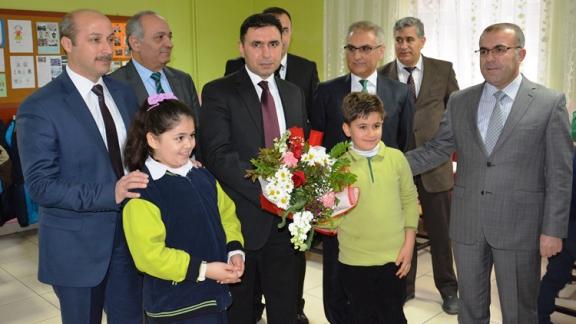 İkinci Yarıyıl Açılışı ve Okul Sütü Dağıtım Töreni Yapıldı