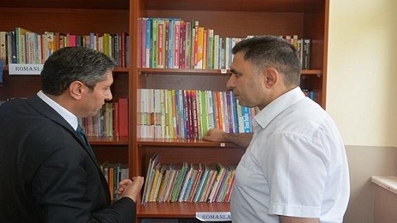 Battalgazi Hanımın Çiftliği Fatih Ortaokulunda Kütüphane Açılışı Yapıldı