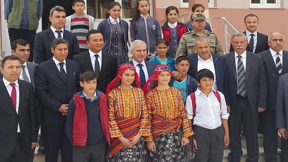 Doğanşehir Polat Vaiz Şahin İlkokulu  Kütüphane Açılışı Yapıldı