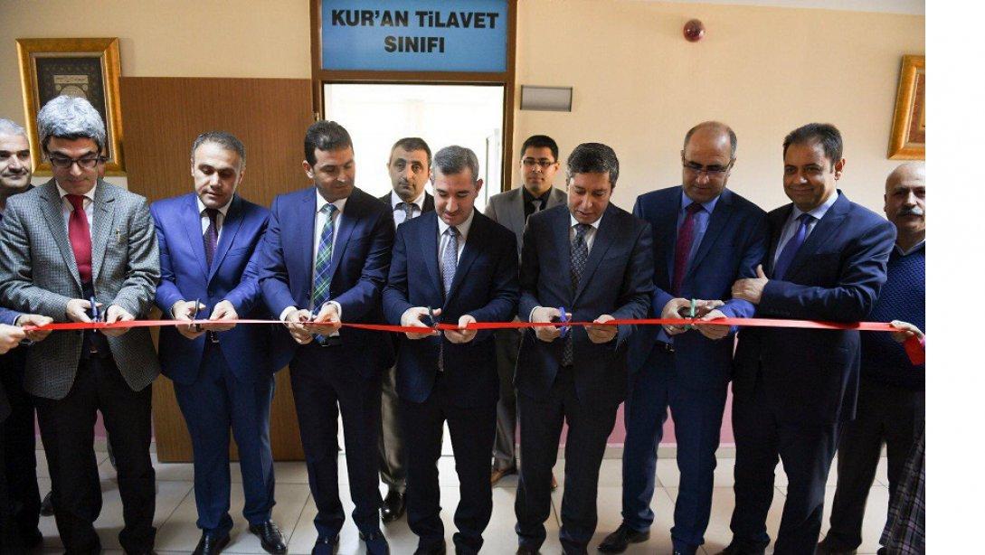 Tevfik İleri Anadolu İmam Hatip Ortaokulu Kuran-ı Kerim Tilavet Sınıfı Açıldı