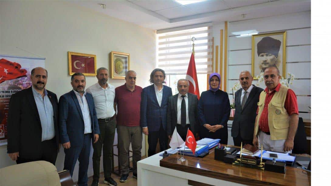 Malatya Gazeteciler Cemiyetinden İl Müdürümüz Hatice Özdemir'e Ziyaret