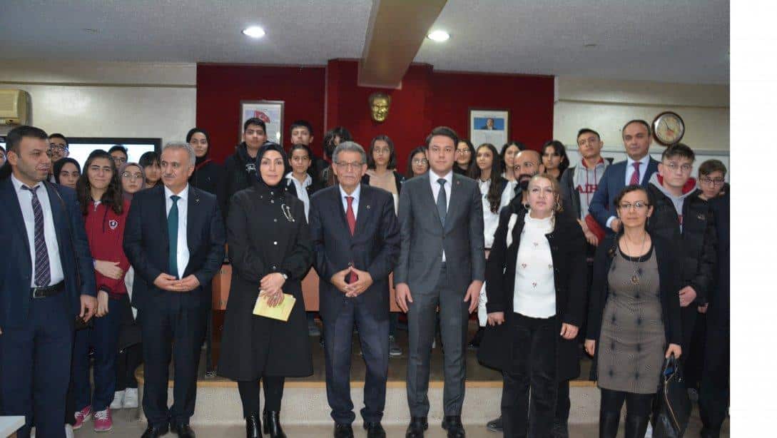 Anadolu Mektebi Kurucusu, Tarım ve Köy İşleri Eski Bakanı Prof. Dr. Sami Güçlü Malatya'da